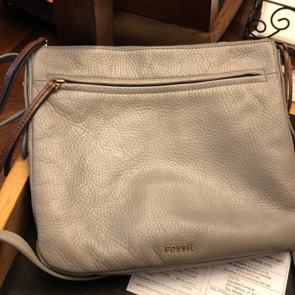 ❤️ fosses leather bag